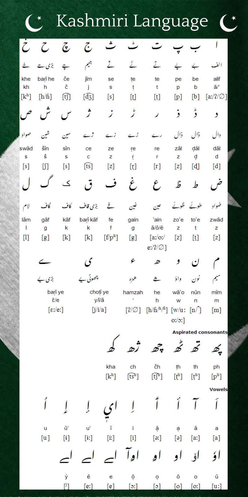 Kashmiri Language